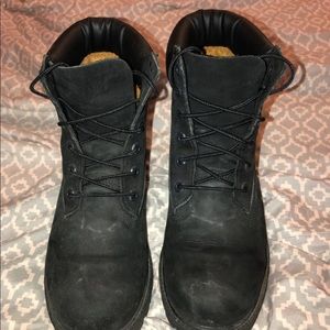 black timberland boots